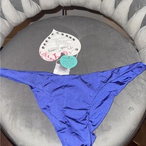 Beach Bunny Electric Blue Bikini Bottom